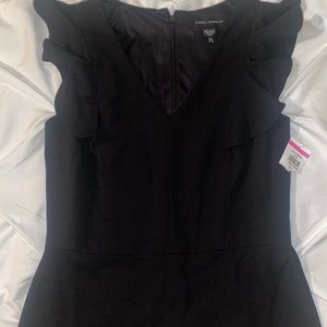Donna Morgan Black Dress Size 8